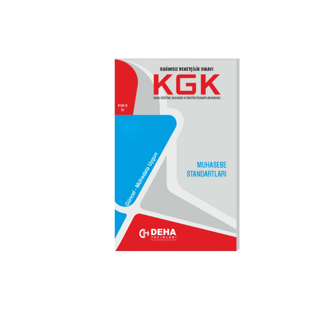 KGK Bağımsız Denetçi Sınavlarına Hazırlık Muhasebe Standartları Konu Anlatımlı Kitap