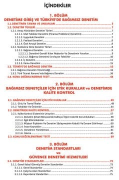 SMMM Staja Giriş Sınavına Hazırlık Denetim Konu Anlatımlı Kitap