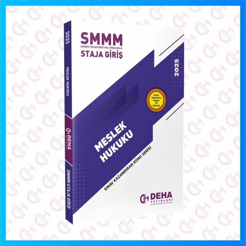 SMMM Staja Giriş Sınavına Hazırlık Meslek Hukuku Konu Anlatımlı Kitap