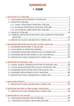 SMMM Yeterlilik Sınavına Hazırlık Muhasebe Denetimi Konu Anlatımlı Kitap