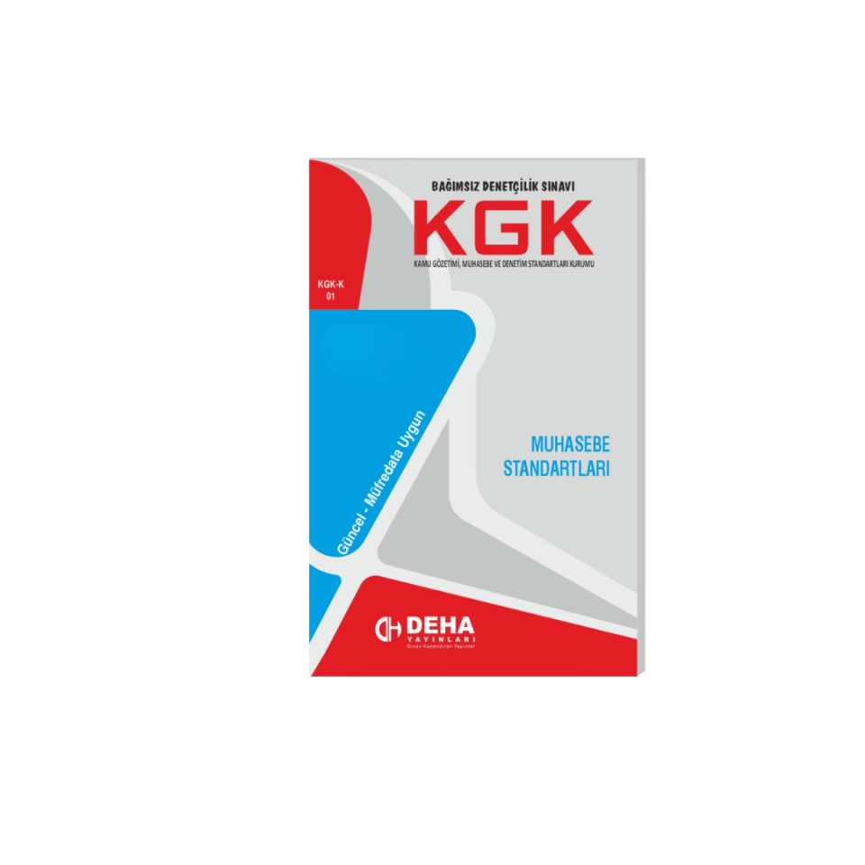 KGK Bağımsız Denetçi Sınavlarına Hazırlık Muhasebe Standartları Konu Anlatımlı Kitap