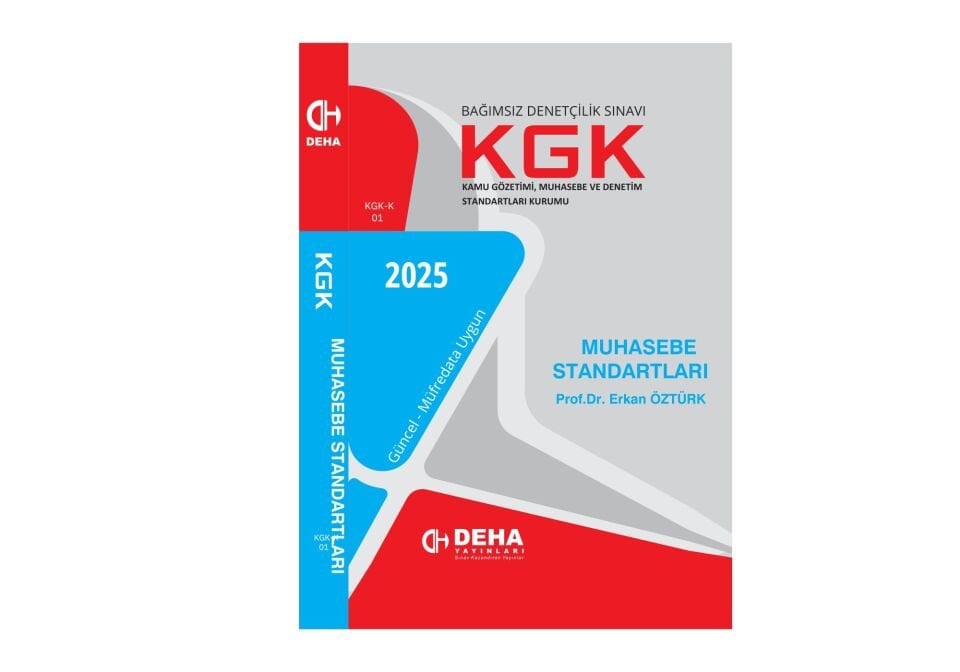 KGK Bağımsız Denetçi Sınavlarına Hazırlık Muhasebe Standartları Konu Anlatımlı Kitap