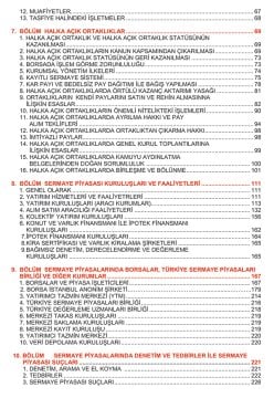 SMMM Yeterlilik Sınavına Hazırlık Sermaye Piyasası Mevzuatı Konu Anlatımlı Kitap