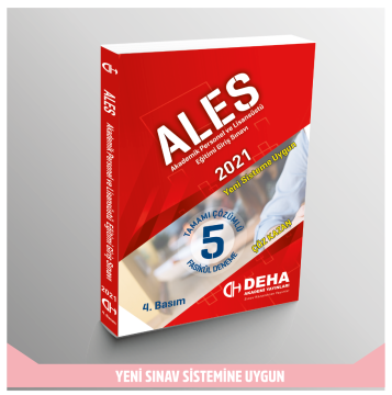 ALES Tamamı Çözümlü 5 Fasikül Deneme Kitabı