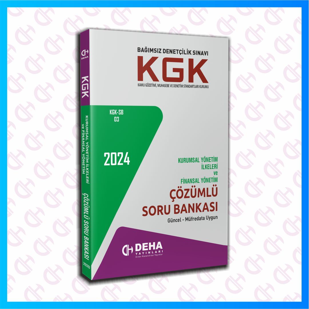 KGK Bağımsız Denetçi Sınavlarına Hazırlık Kurumsal Yönetim Soru Bankası Kitabı