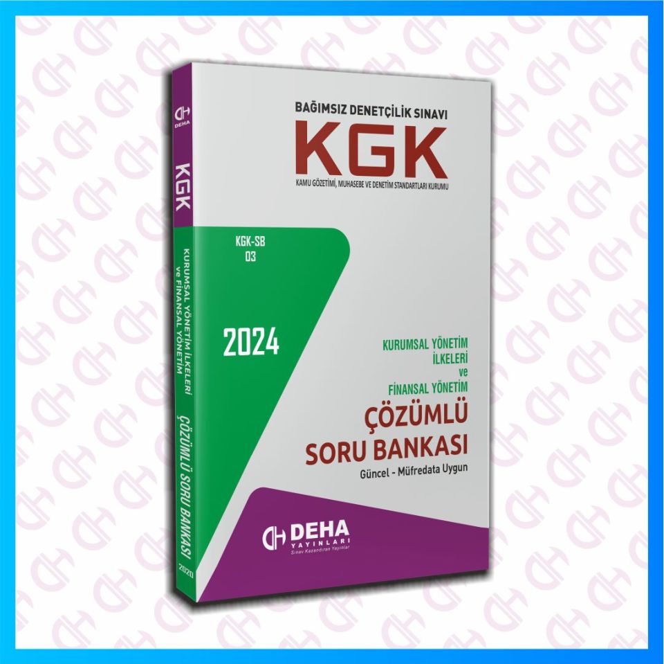 KGK Bağımsız Denetçi Sınavlarına Hazırlık Kurumsal Yönetim Soru Bankası Kitabı