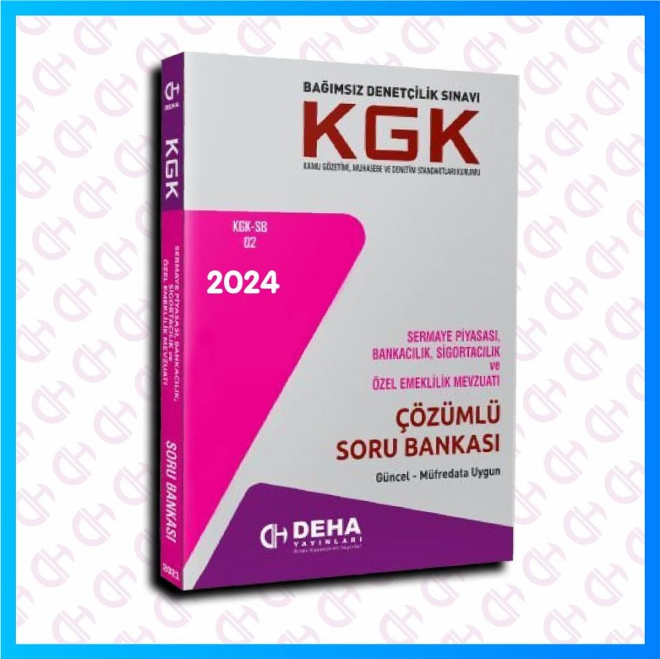 KGK Bağımsız Denetçi Sınavlarına Hazırlık SPK Soru Bankası Kitabı