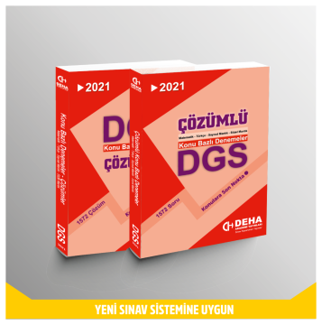 DGS KONU BAZLI DENEME KİTABI (Matematik-Türkçe-Sayısal & Sözel Mantık)