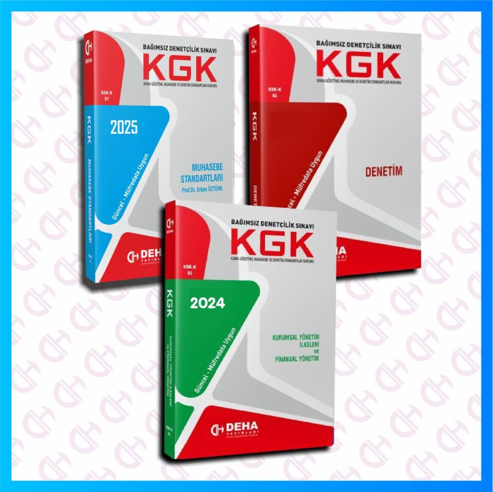 KGK Bağımsız Denetçi Sınavlarına Hazırlık Konu Anlatımlı Kitap Seti