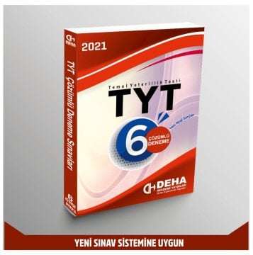 TYT 6 ADET ÇÖZÜMLÜ DENEME KİTABI