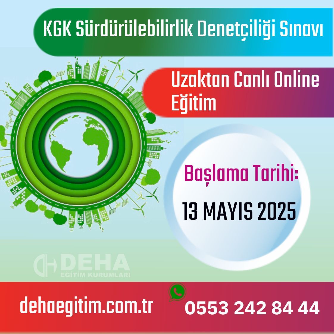 KGK Sürdürülebilirlik Denetçiliği Sınavı Başlama Tarihi: 13 Mayıs 2025